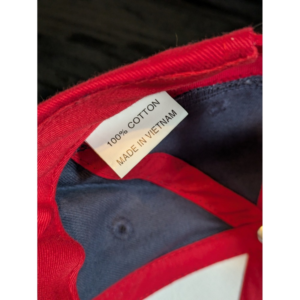 Royal Air Force RAF Blue Red Embroidered Baseball Cap Hat Rise Above The Rest - Picture 10 of 10
